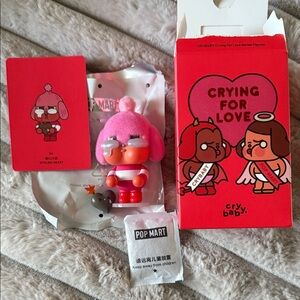 Pop Mart Crybaby crying for love- stolen heart